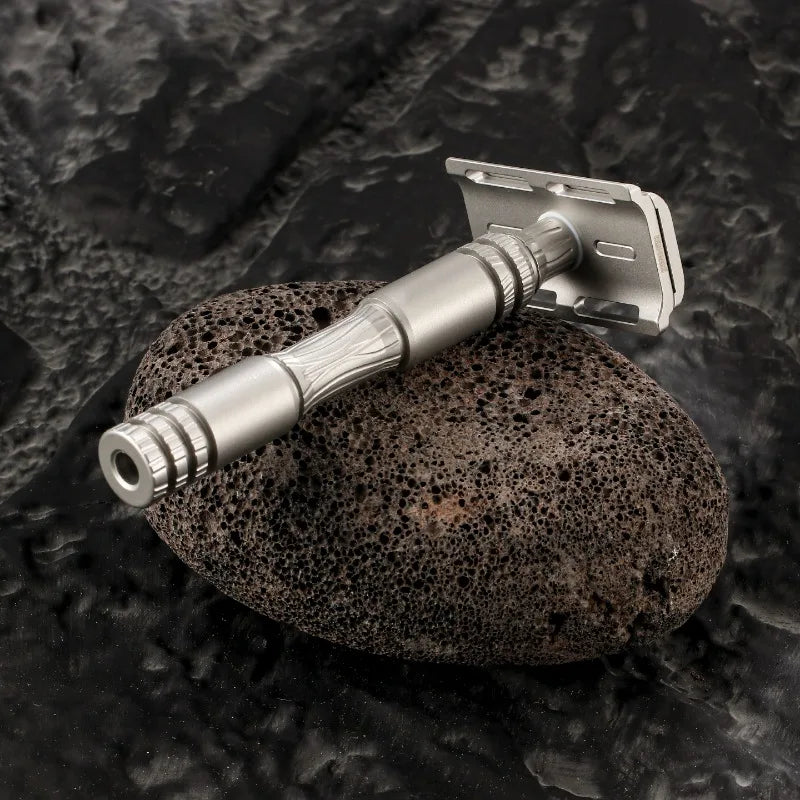 YAQI Ghost Safety Razor – 316 Stainless Steel Smooth Shave Safety Razor Zpaxo