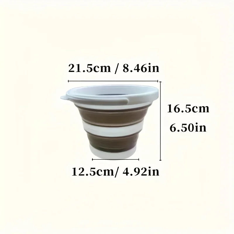 Collapsible Multi-use Bucket Space-saving Foldable Design Car Washing