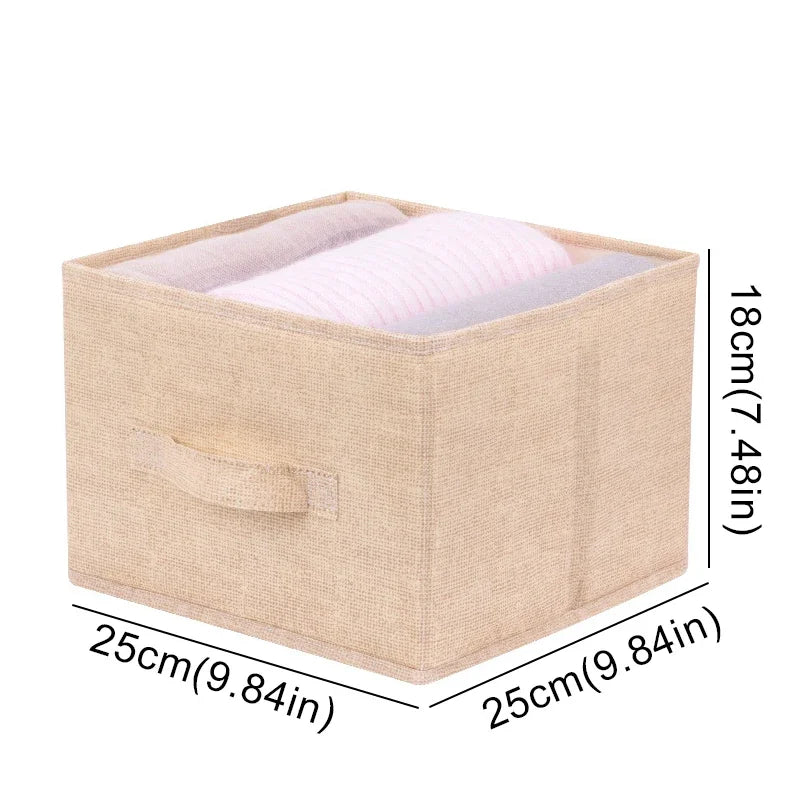 Multi-Layer Hanging Closet Organizer Hanging Bag/Shelf,Collapsible Wardrobe Sundries Organizer washable fabric Zpaxo Beige drawer