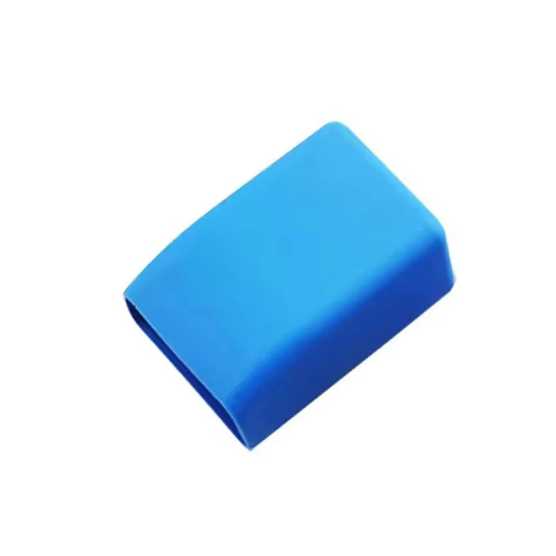 Car Seat Belt Buckle Cover Universal Safety Anchor Socket Zpaxo Blue