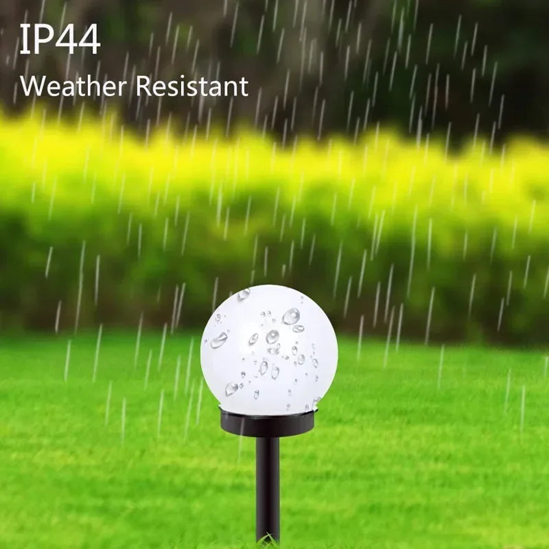 6-Pack Solar Pathway Lights – Waterproof LED Garden Stake Lamps