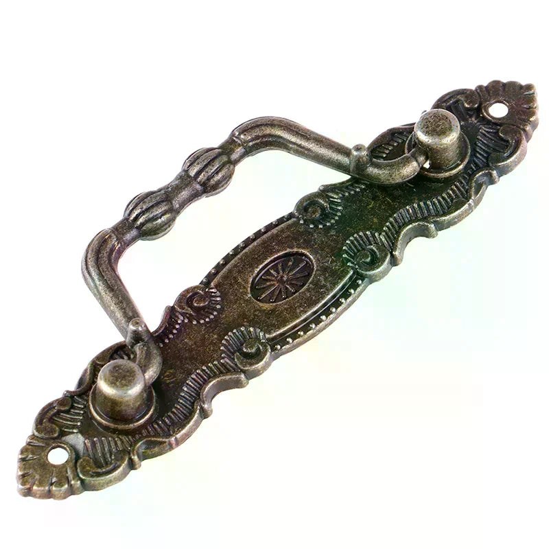 Zinc Alloy Drawer Door for Dresser DrawerAntique Bronze Furniture Handle Zpaxo
