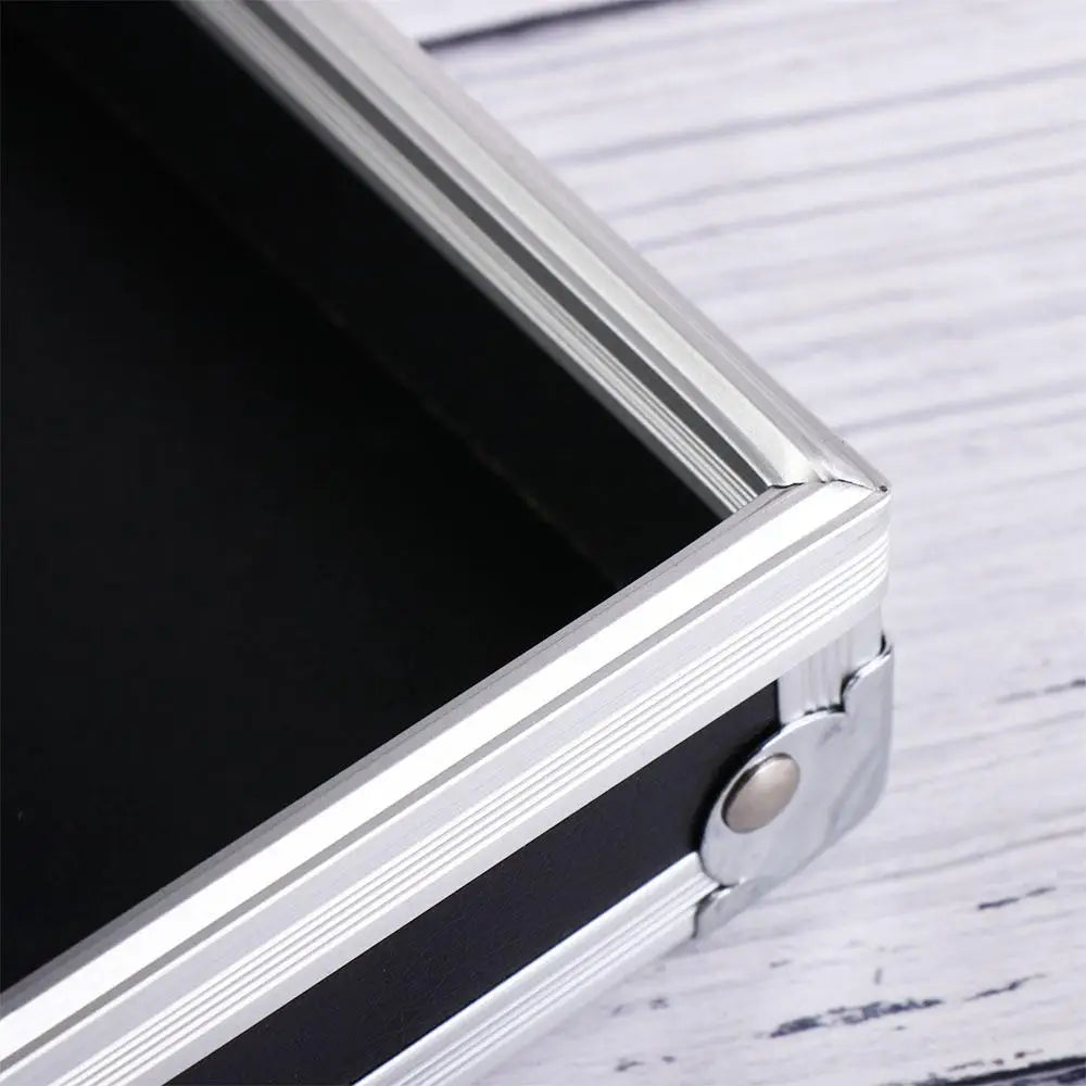 Aluminum alloy Impact Resistant Metal Outdoor Camping Metal Storage Store Items Toolbox Travel Suitcase Jewelry Box Storage Box Zpaxo
