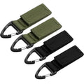 Tactical MOLLE Key Hook Clip Nylon Webbing Belt Carabiner 2/4 Pcs