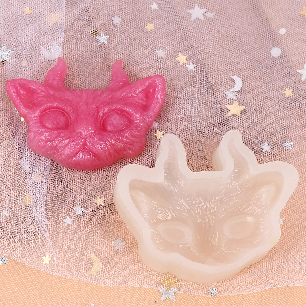 Jewelry Silicone Mold Butterfly Cat Wings Pendant Rings Necklace Keychain Earrings Craft Making Epoxy Resin Mould Zpaxo
