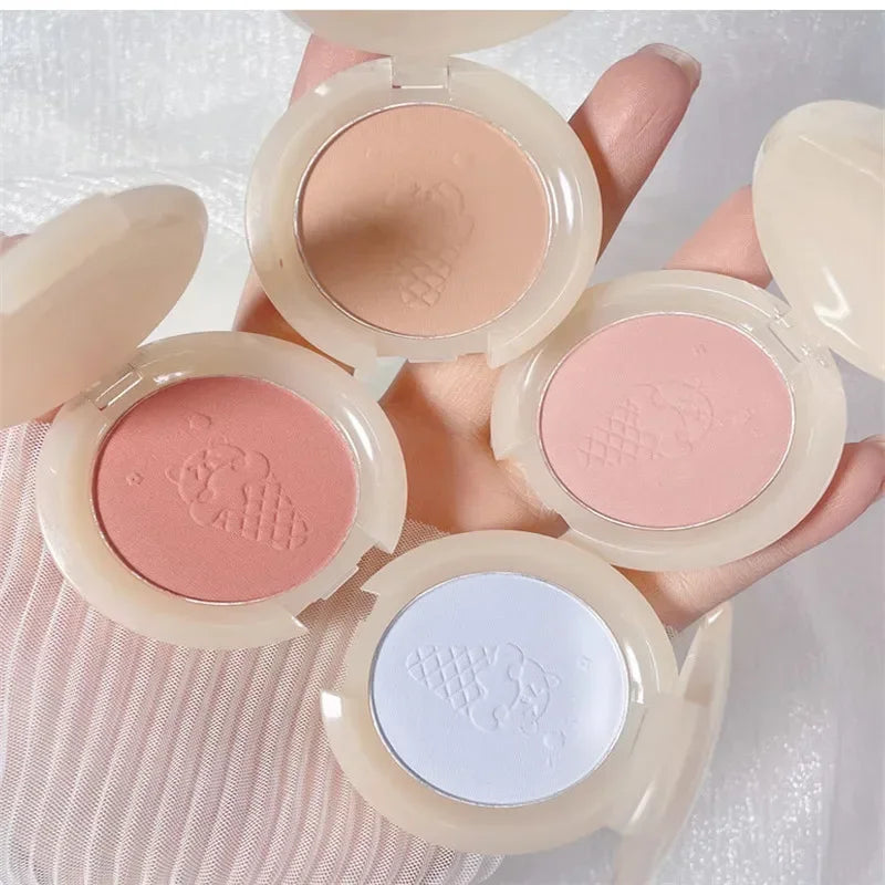 Monochrome Blush Face Mineral Pigment Peach Orange Nude Pink Blue Zpaxo