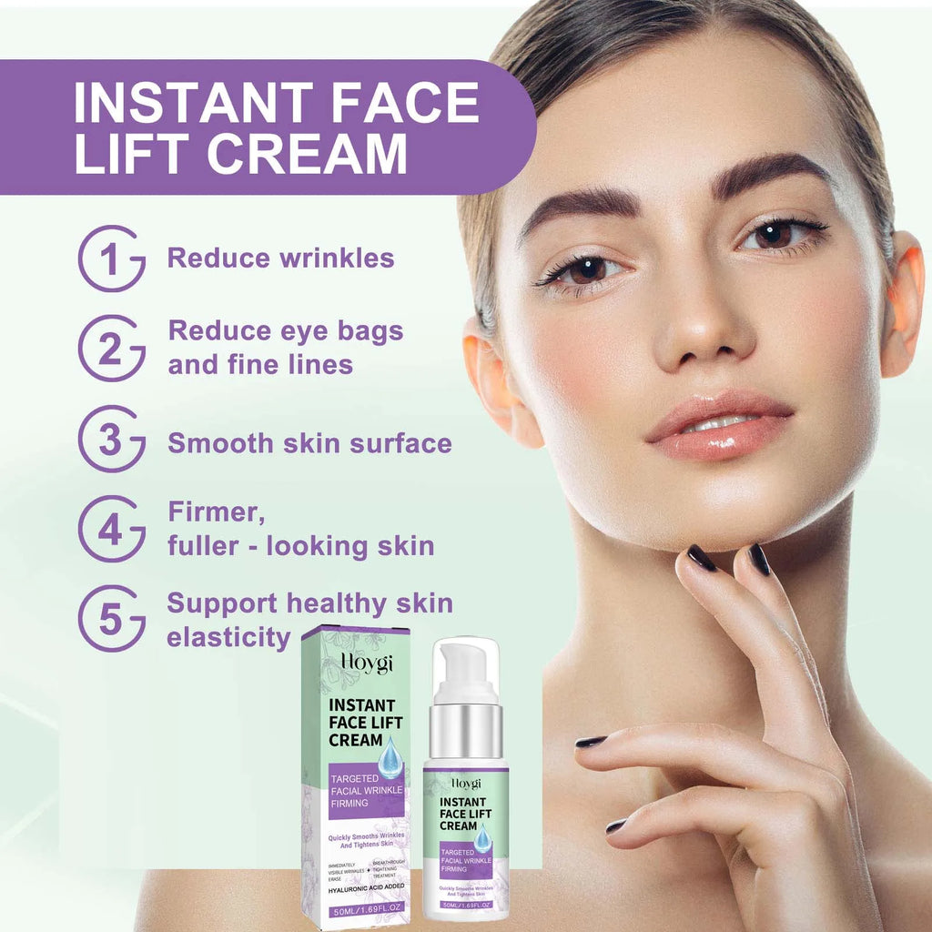 Hoygi Instant Face Lift Cream – Firming, Brightening & Anti-Aging Anti-Aging Face Cream Zpaxo