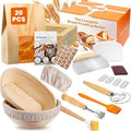 Bread Include Banneton Baskets Basket Covers Metal Scraper Plastic Zpaxo suit