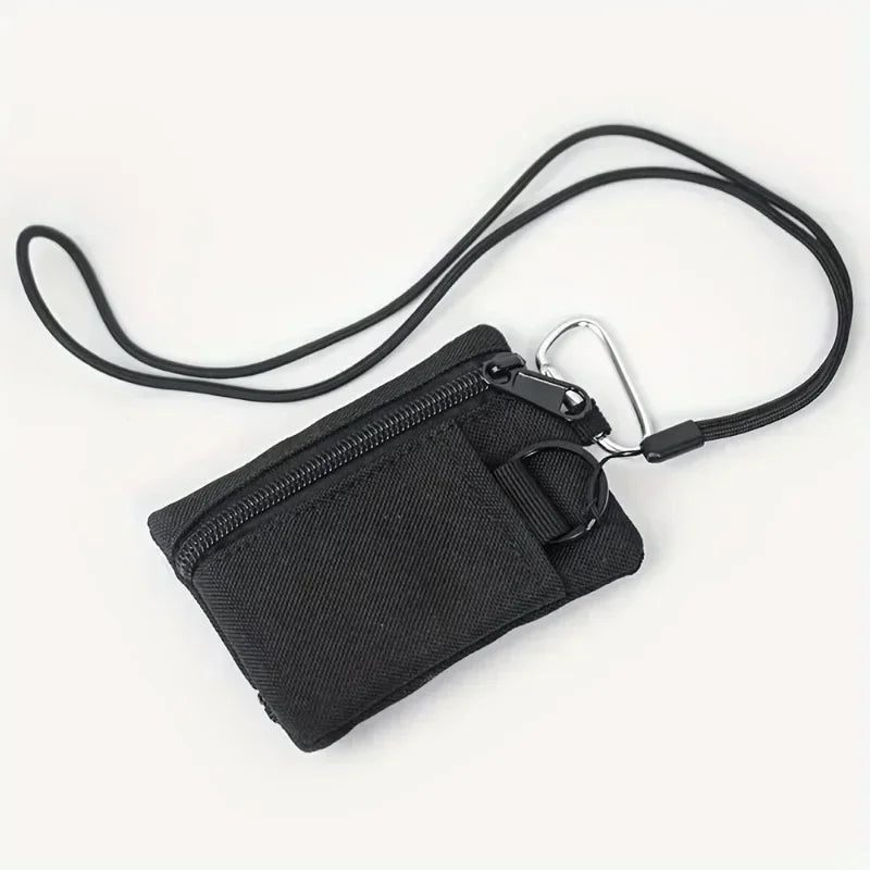 Mini Coin Purse Key Pouch Casual Nylon Zipper Sports Storage Bag