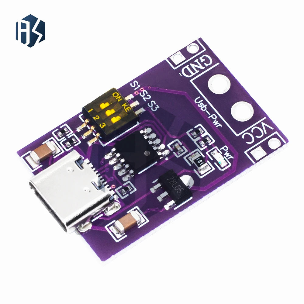 Type-C QC AFC PD2.0 PD3.0 To DC Spoof Scam Fast Charge Trigger Polling Detector USB-PD Notebook Power Supply Change Board Module Zpaxo
