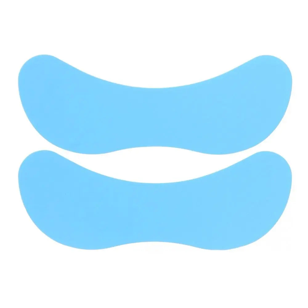 1Pair Silicone Eyelash Perm Pads Wrinkle Resistant Beauty Patch Zpaxo Blue