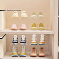1 Transparent Acrylic 4 Compartments Shoe Rack No Need Electricity Zpaxo 2pcs