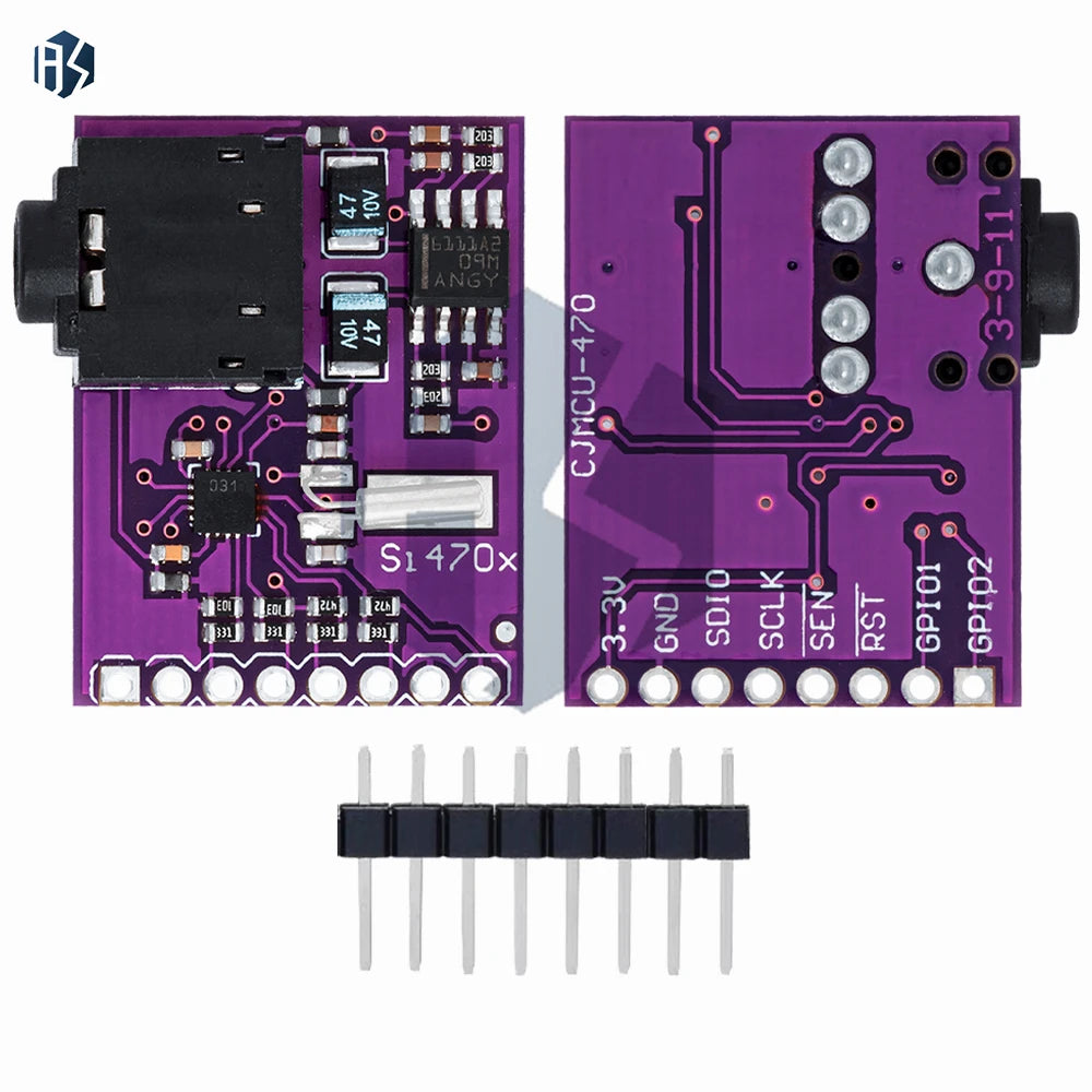 Si4703 RDS FM Radio Tuner Module Evaluation Breakout Board Filtering Zpaxo