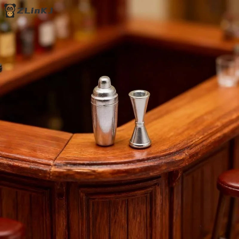 ▶5Pcs Dollhouse Miniature Scene Ornament Decoration Simulation Beer Mug Model Food And Play Mini Beer Cup Toy Zpaxo