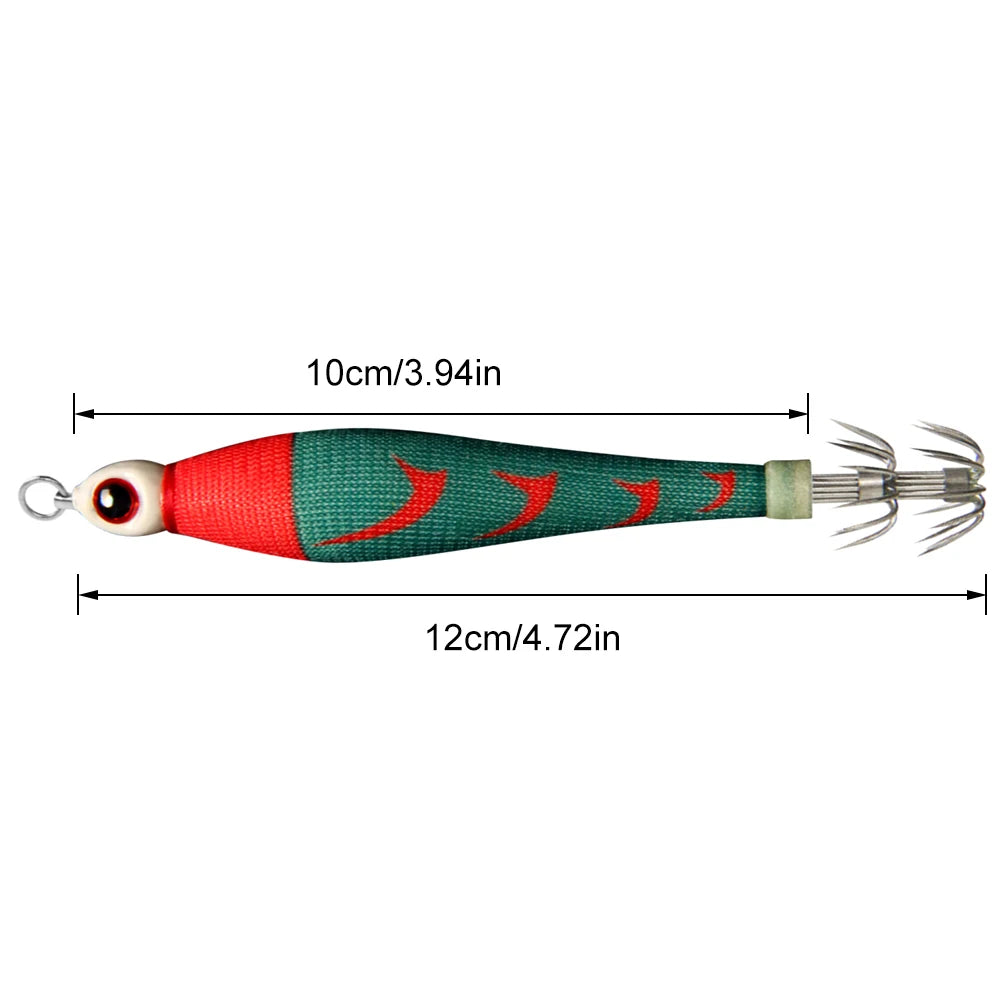 Luminous Squid Hook Cuttlefish Attracting Lure Double Glow Dark Bait