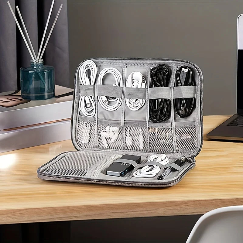 Watch Strap Storage Bag Travel Essentials Multi-pocket Cable