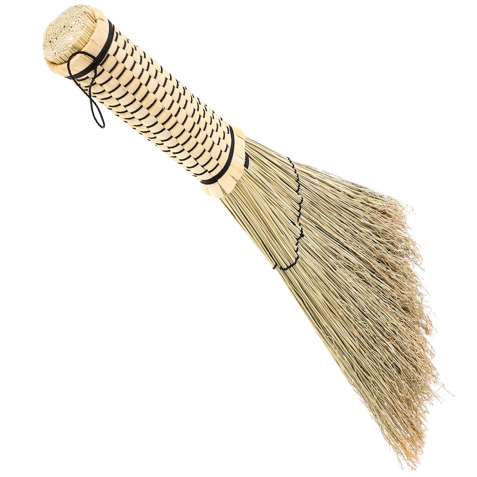 Handmade Straw Bed Sweep Small Cleaning Broom Woven Corn Household Mini Broom Desktop Dustpan Tool Supplies Zpaxo