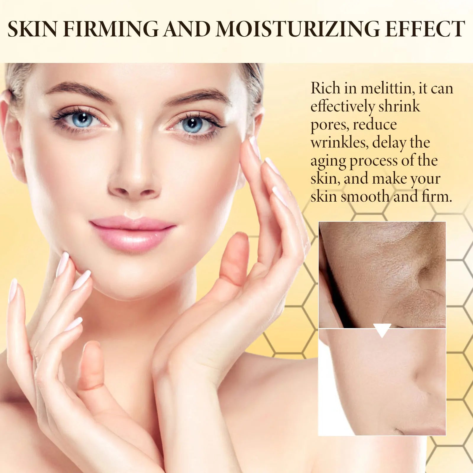 Facial Tightening Spray 30ml Instant Firming Face Mist for Fine Lines Hydrating Plumping Essence Portable Skin Refresher Vegan Zpaxo