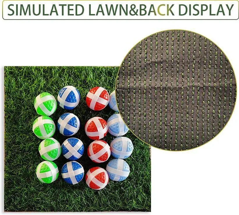 Leisure Golf Strike Game Pad Outdoor Camping Sports Golf Game Set Leisure Travel Parent Child Interaction Leisure Golf Set Zpaxo
