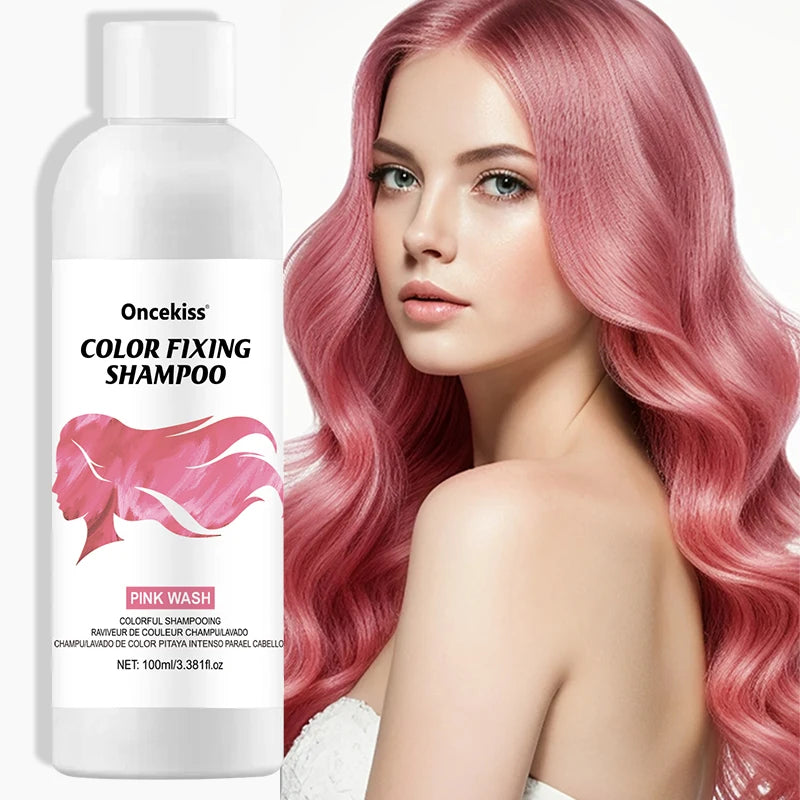 Temporary Hair Shampoo Instant Dye Semi-permanent Wash Emi Permanent Zpaxo