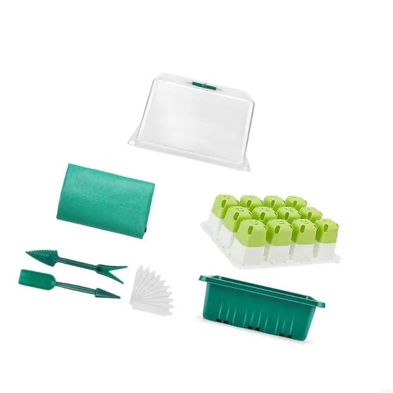 Seedling Tray Mini Greenhouse Starter Kits Indoor Outdoor Planting