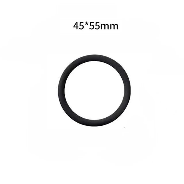 Universal Magnetic Metal Plate Ring Magsafe Wireless Charger Iron Zpaxo 1PCS Black