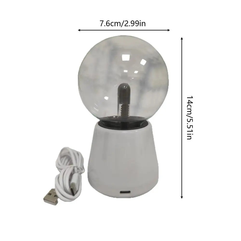 Plasma Ball Lamp Touch Sensitive 7 Changing USB Powered Night Light Zpaxo A
