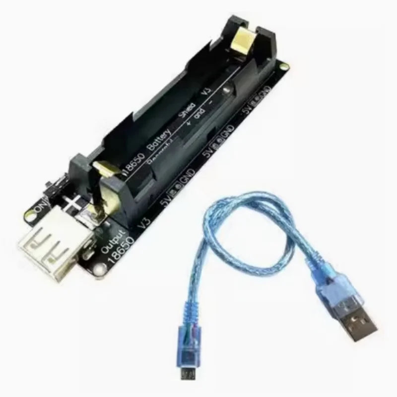 18650 Battery Holder V3 Development Board Compatible Raspberry Pi 3 Zpaxo One (with cable) 18650battery holder