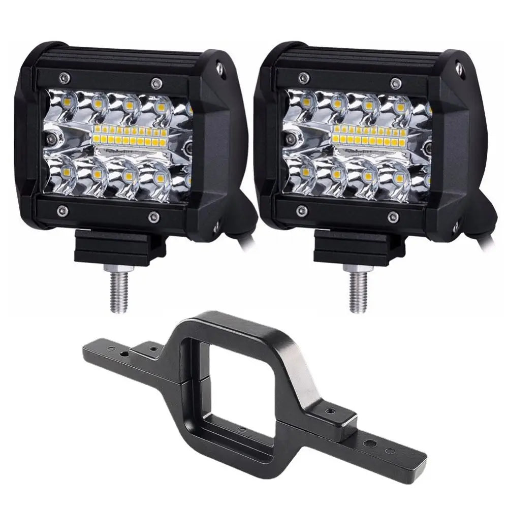 Waterproof Tow Mounting Bracket Universal Mount Reverse Road Work Zpaxo
