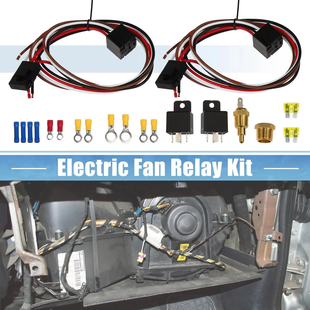 40 AMP Electric Fan Relay Cooling Thermostat 185 175 Off Temperature