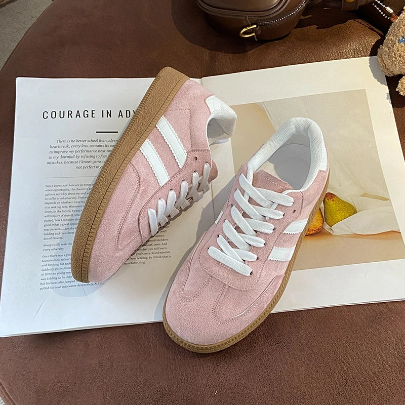 Men Women Casual Canvas Lightweight Breathable Walking Shoes Flat