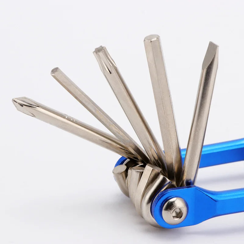 Bicycle Repair Tool Portable Repair Tool Multifunctional Combination With Chain Cutter Disassembly And Maintenance Tool Set MTB Zpaxo