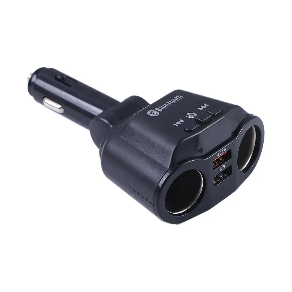 Charging FM Transmitter Cigarette Lighter USB Car Charger Dual USB Car Accessories Interior Accessories Car Charger USB Charger Zpaxo
