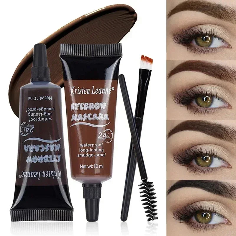 Professional Eyebrow Enhancers Cream Women Natural Liquid Dyeing Brow