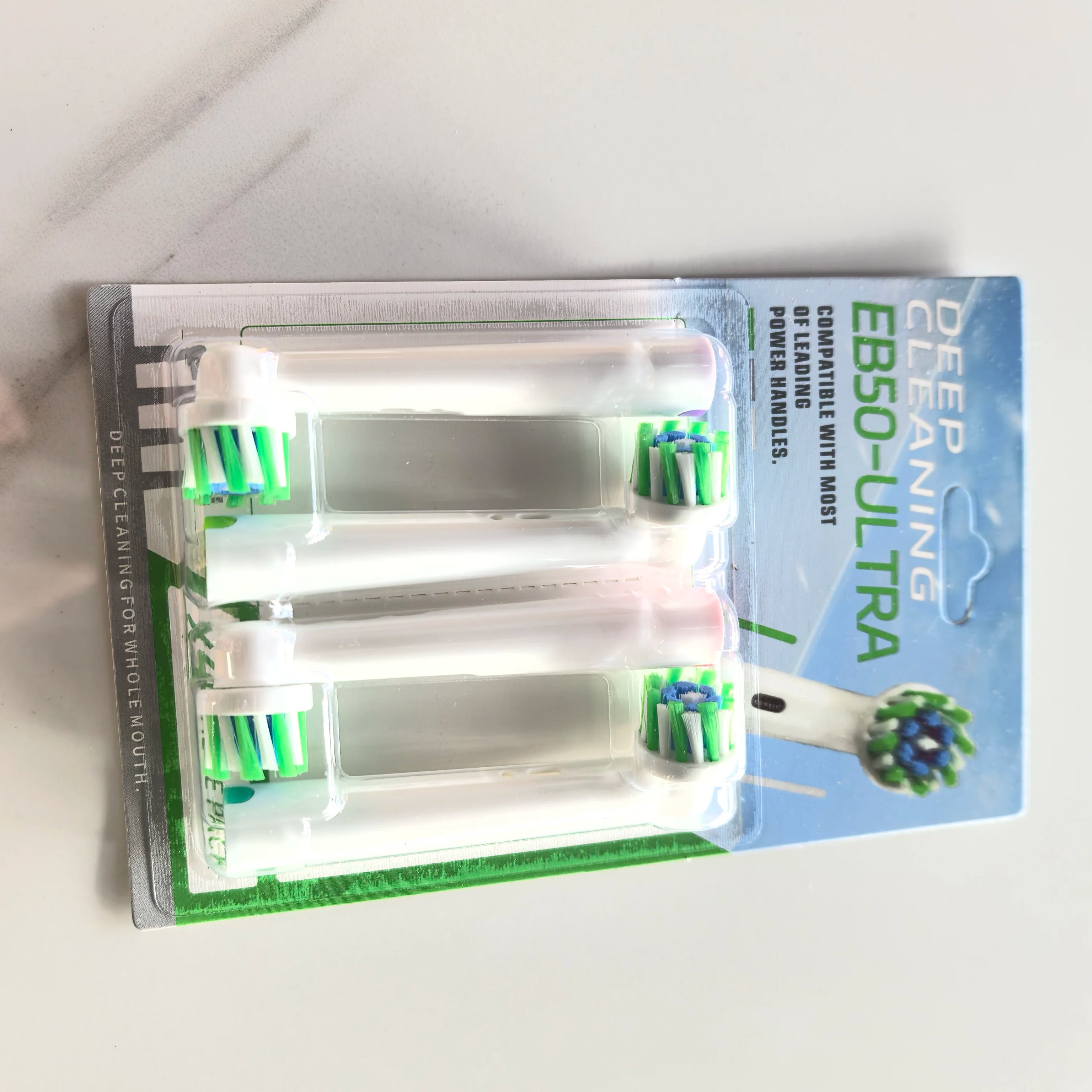 12types Toothbrush Heads Replacement For Oral B PRO Models 600 650 670 2000 2500 2900 3000 3500 3900 Soft Bristles Health Care Zpaxo EB50Ultra-4pcs