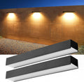 2PCS Outdoor Solar Sign Light Ultra Bright Waterproof Address Lights LED Wall Lamp Garden Decoration Solar House Number Lighting Zpaxo 2PCS-Warm China Mainland