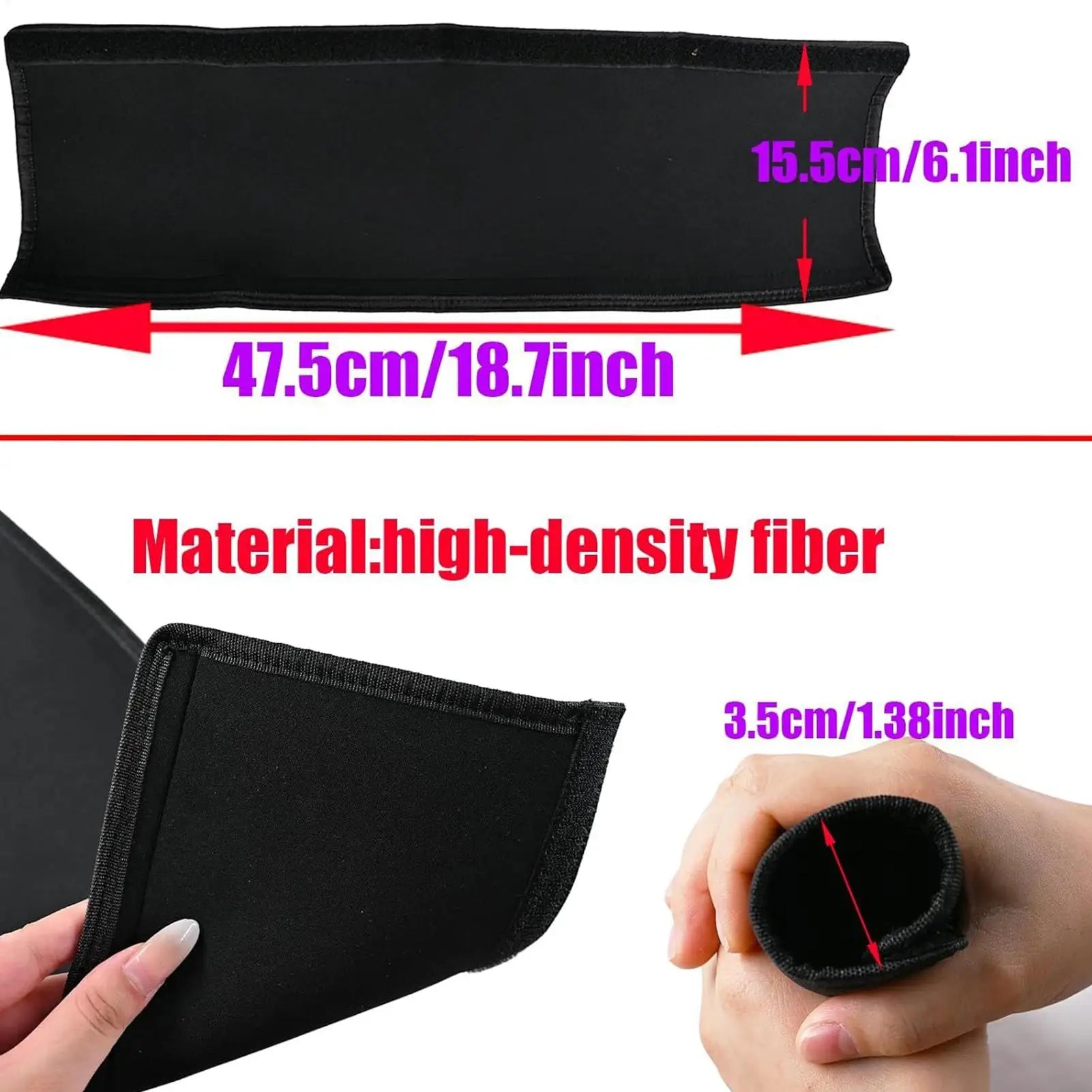 Stroller Handle Cover Universal Warm Dustproof Adjustable Pads Carry