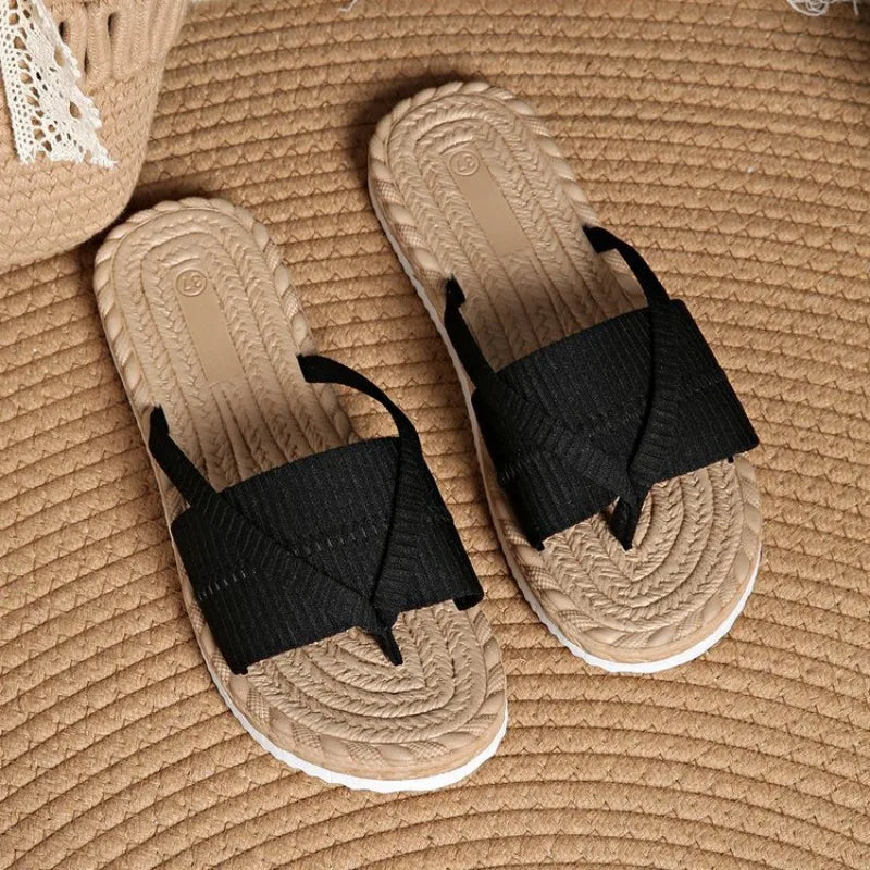 Women Flats Sandals Summer Comfortable Fashion Flip Flops Lightweight