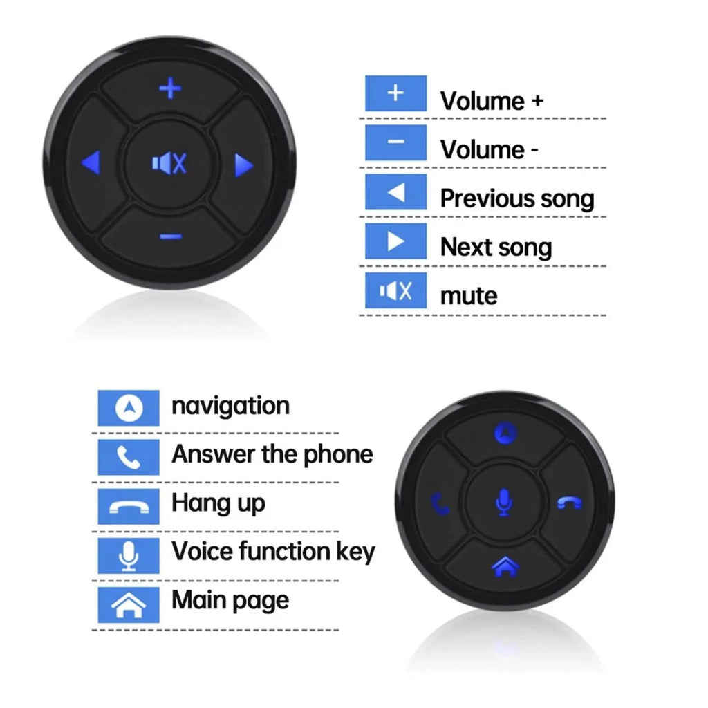 Wireless Multi-function Navigation Smart Steering Wheel Controller