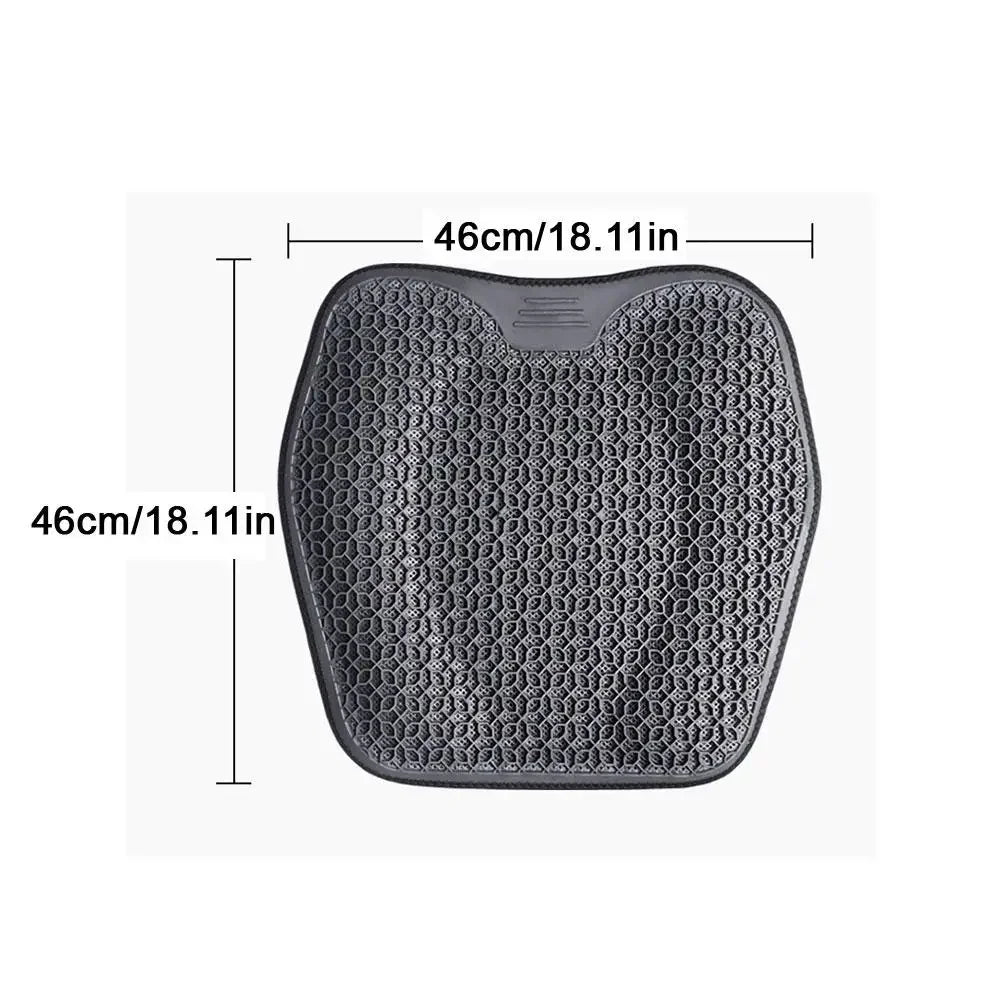 Gel-infused Car Seat Cushion Portable Breathable Comfort Long Drives