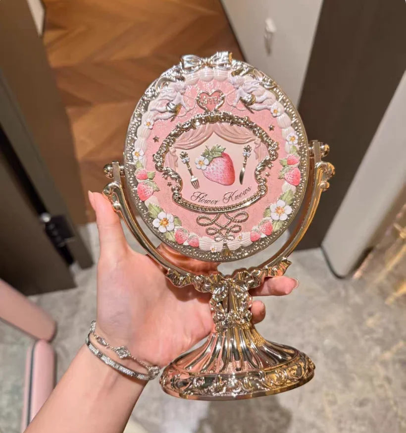Flower Knows 9th Anniversary Limited Edition Luxury Vanity Mirror Zpaxo Desktop Mirror