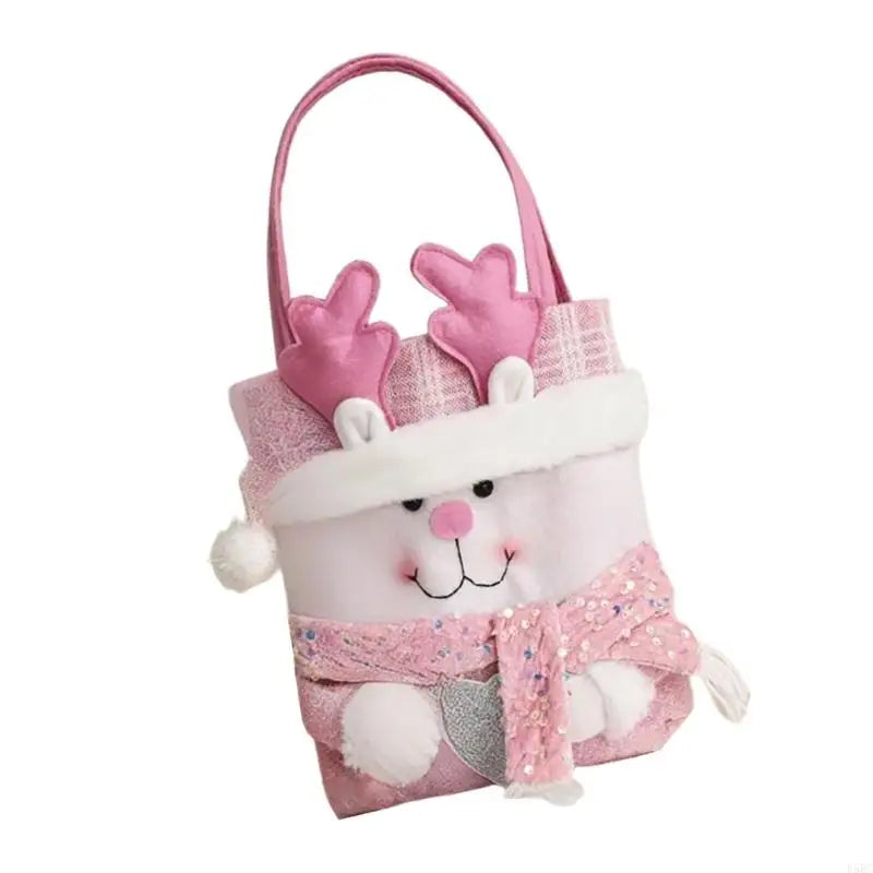 Christmas Supports Bag Cartoon Doll Candy Storage Lovely Holiday