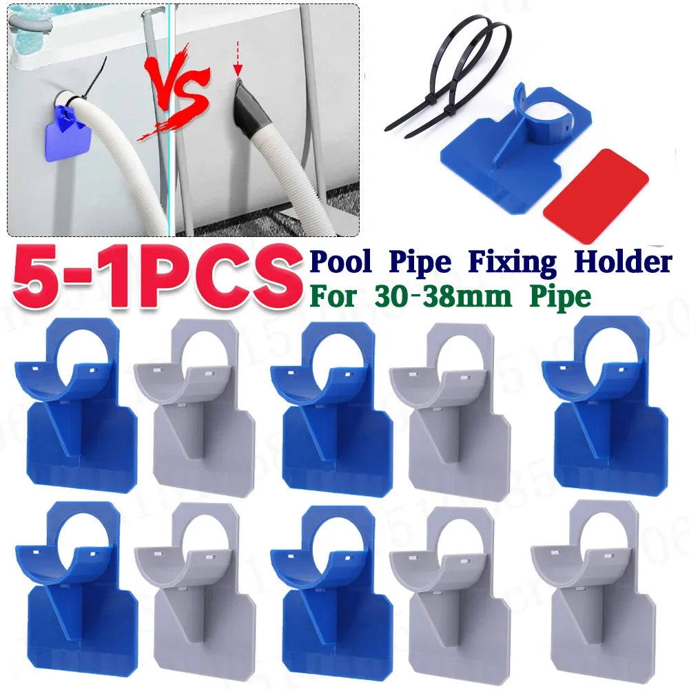 Swimming Pool Pipe Holder for Pool Hoses with Diameters Between 30-38mm Bracket Water Hose Support Bracket Accessories Zpaxo