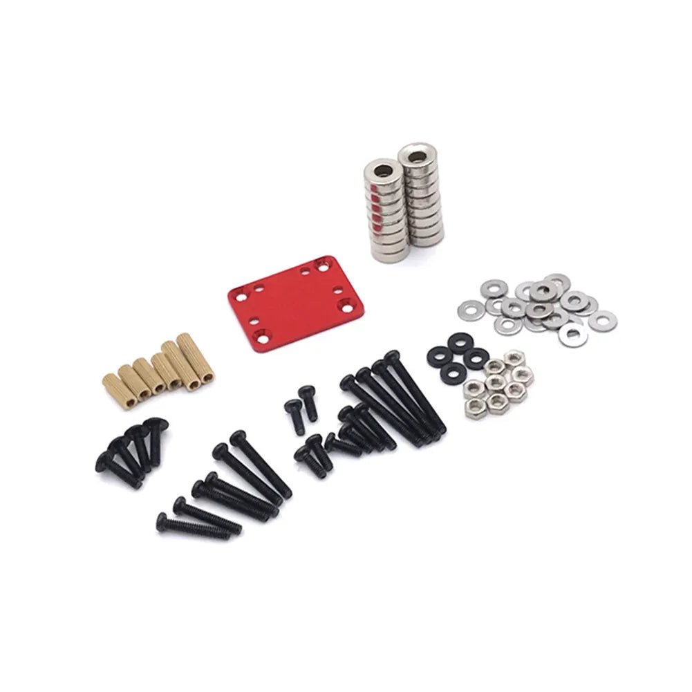 Magnets Bumper Extension Wltoys K969 284131 1 28 RC Car Accessories Zpaxo Red