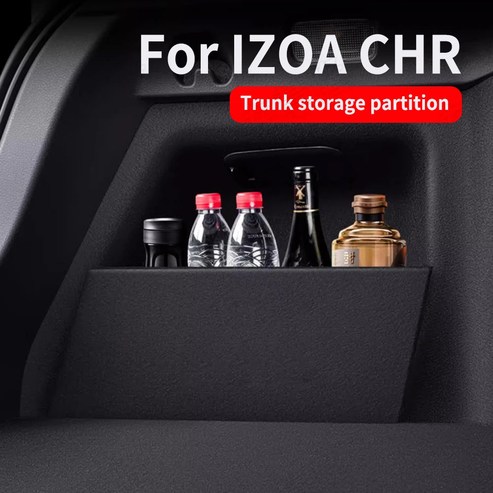 Suitable For TOYOTA IZOA CHR 2018-2023 Leling Trunk Partition Interior Decoration Car Supplies Storage and Storage Box Zpaxo
