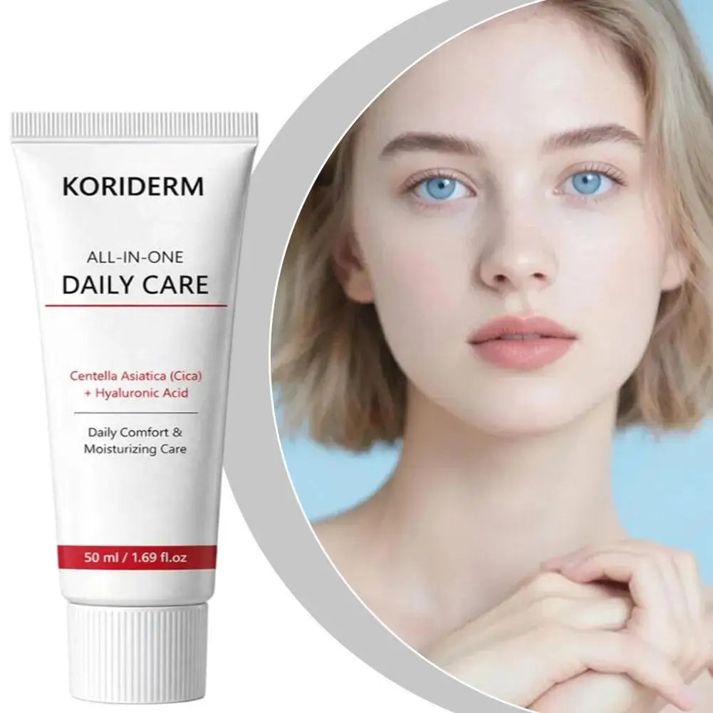 Centella Asiatica Face Cream Hyaluronic Acid Moisturizer Nourish Dry Skin Smoothing Rejuvenation Strengthen Barrier Skin Care Zpaxo