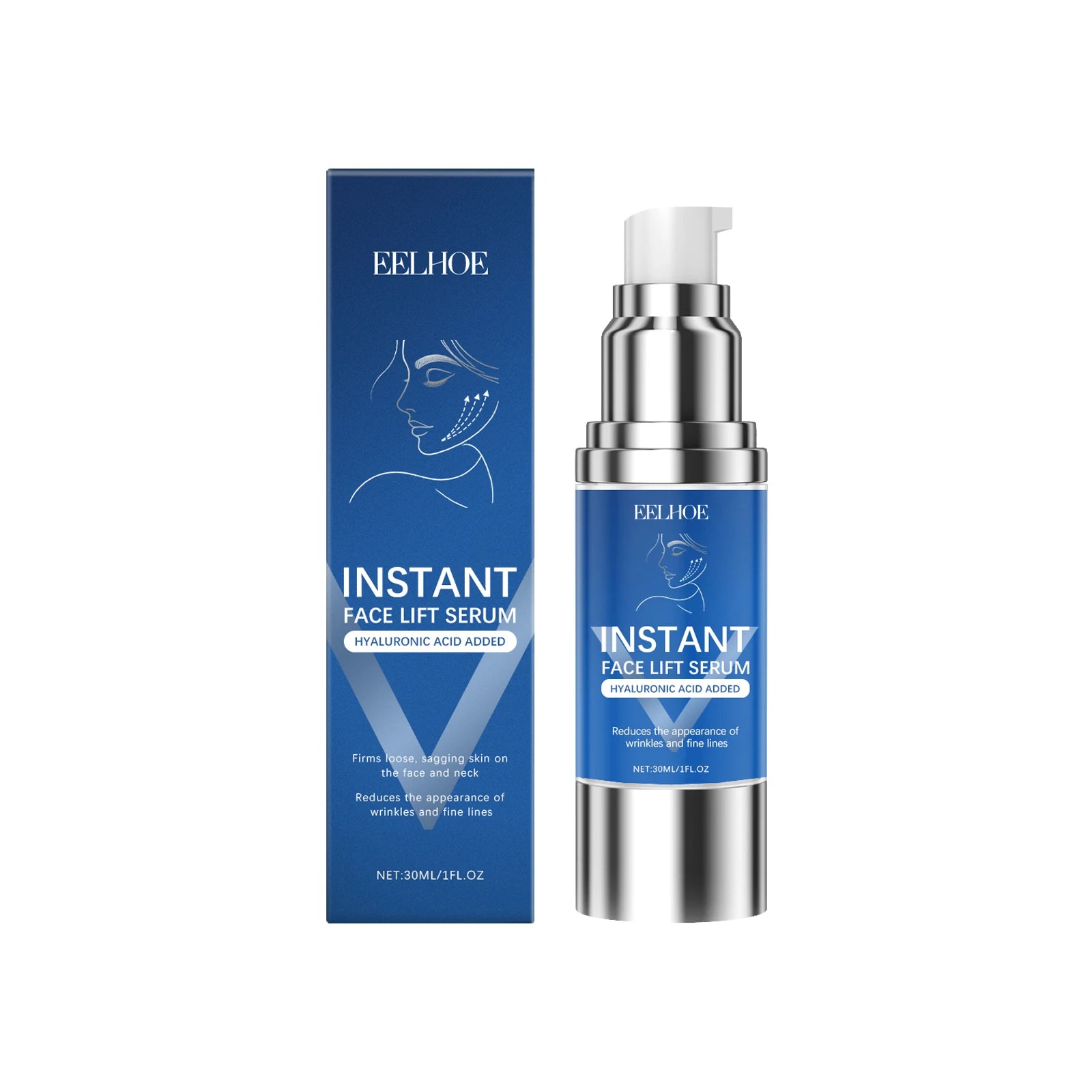 EELHOE Face Lifting Firming Serum | Anti-Wrinkle & Brightening Face Firming Serum Zpaxo 30ml Boxed