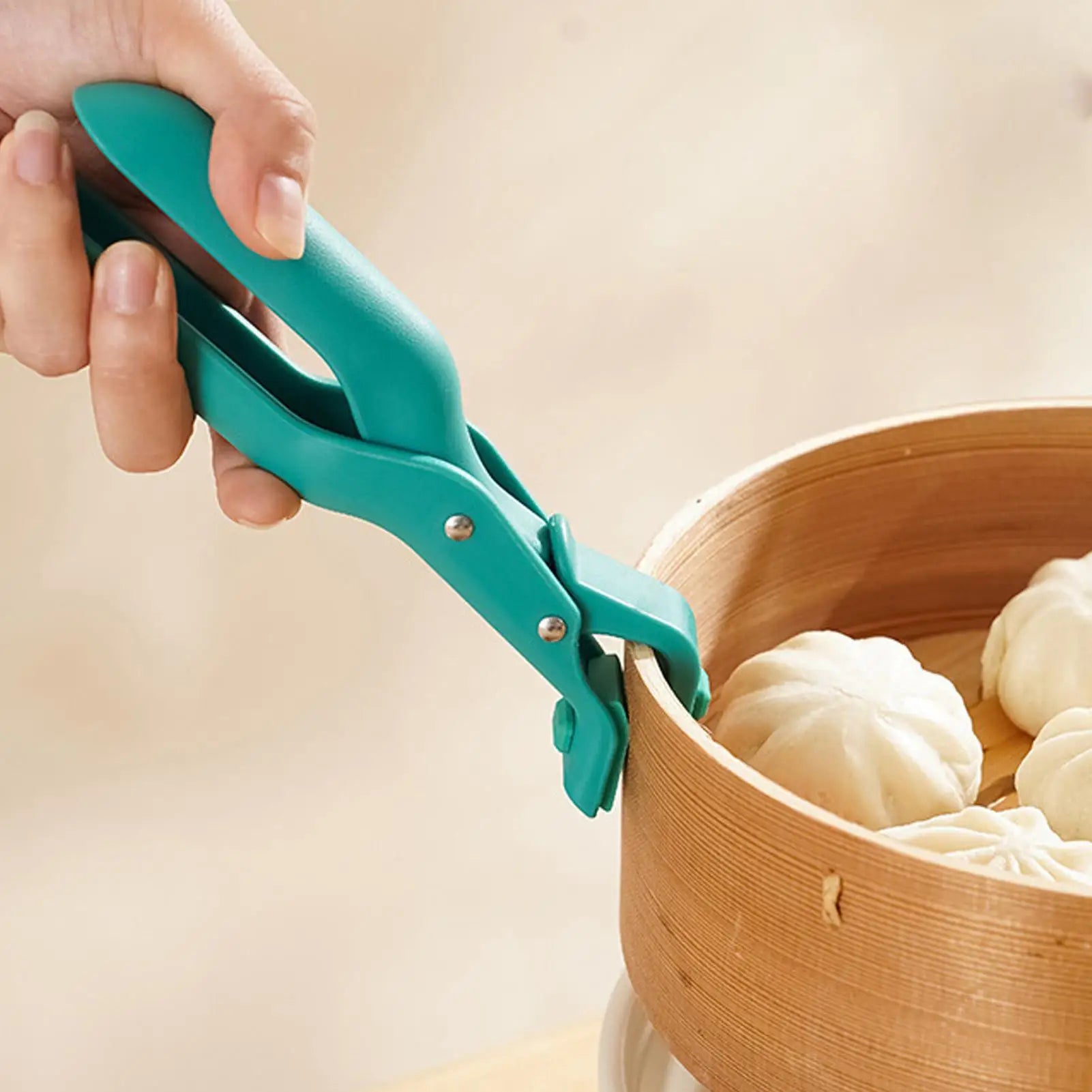 Hot Plate Gripper Tongs Non-Slip Tongs Hot Dish Gripper for Kitchen Oven Microwave Cooking Baking Serving Bowl Dish Zpaxo