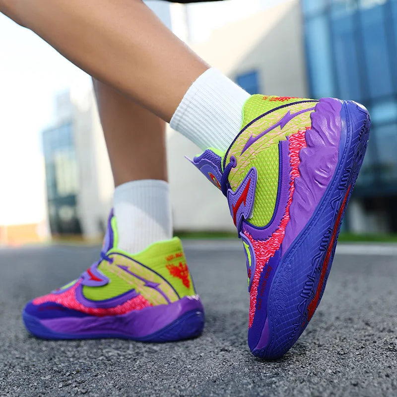 Men's Basketball Shoes Breathable Cushioning Non-slip Wearable Runing
