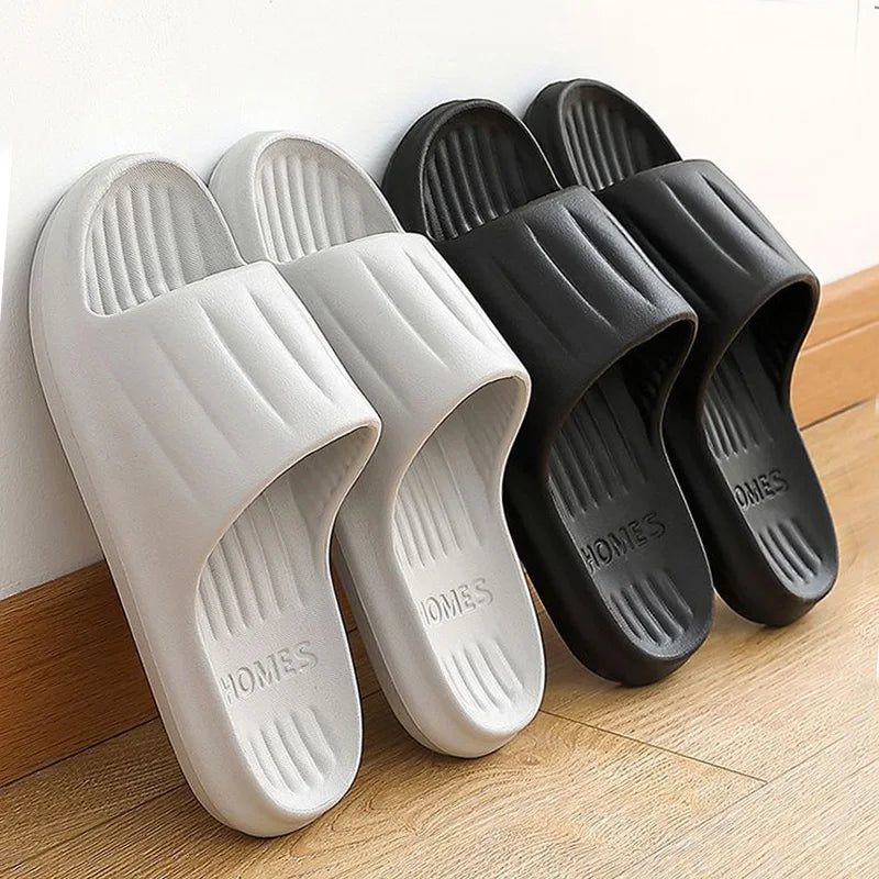 Cloud Slippers Men Flip Flops Beach Sandals Bathroom Non-slip Slides